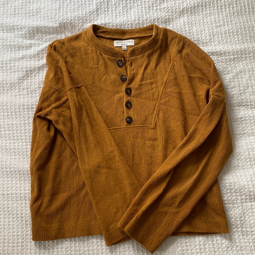 Madewell Texture & Thread Buttoned Shirt